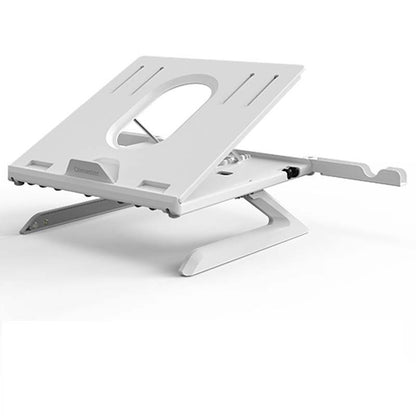 Adjustable Aluminum Laptop Stand with Phone Holder