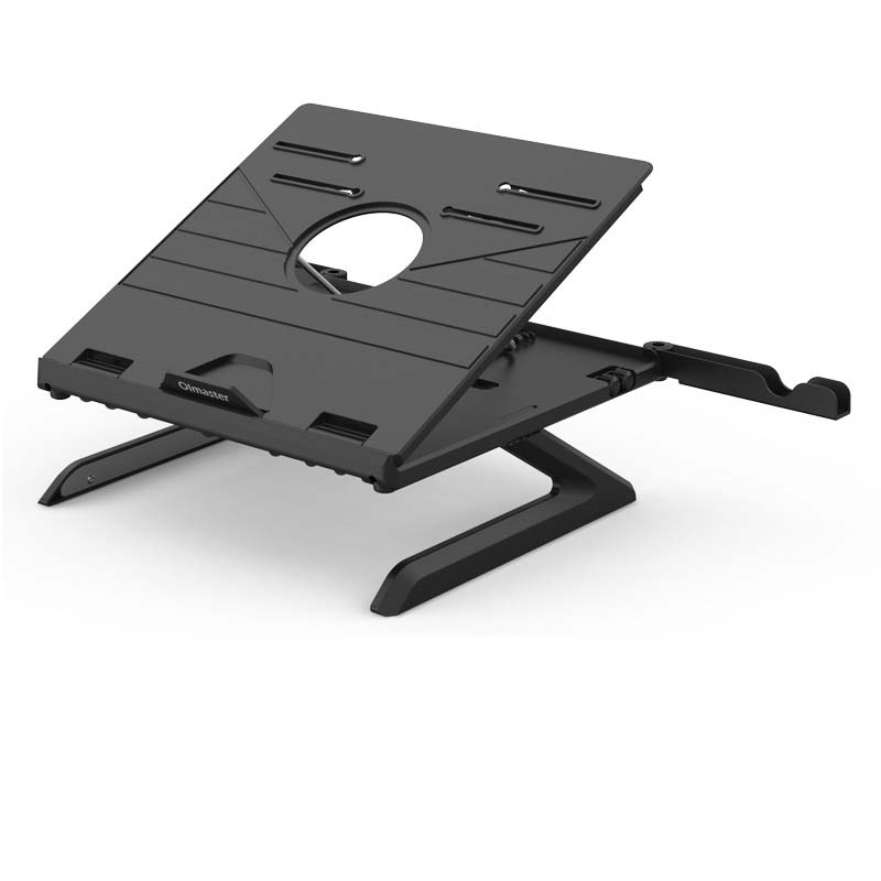 Adjustable Aluminum Laptop Stand with Phone Holder