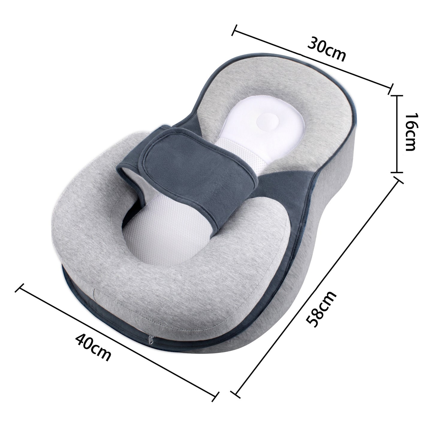 Infant Anti-Reflux Incline Pillow Baby Feeding Aid Newborn Reclining Pad Nursing Pillow