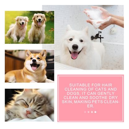 Pet Soap, Relieve Itchy Skin For Cats And Dogs, Smooth Hair Care, Anti-Mite Cleaning Soap For Pets