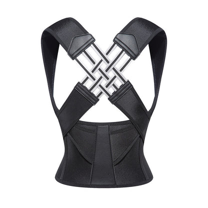 Posture Corrector for Men and Women, Invisible Shoulder Opening Back Support Belt, Anti-Slouching Posture Brace, Back Alignment Belt