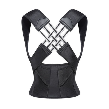 Posture Corrector for Men and Women, Invisible Shoulder Opening Back Support Belt, Anti-Slouching Posture Brace, Back Alignment Belt