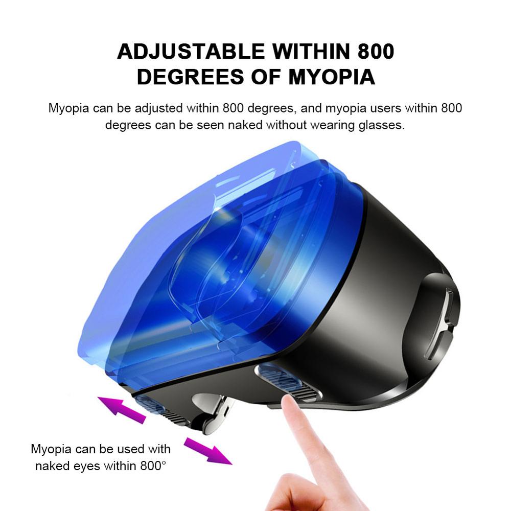 Smartphone VR Headset with Bluetooth Remote