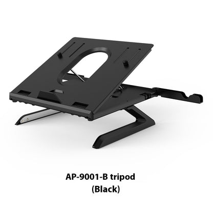 Adjustable Aluminum Laptop Stand with Phone Holder