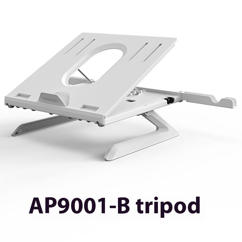 Adjustable Aluminum Laptop Stand with Phone Holder