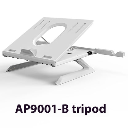 Adjustable Aluminum Laptop Stand with Phone Holder